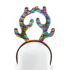 Christmas Headbands for Adults & Kids – 170+ Reindeer Antler, Santa Hat & Elf Boppers