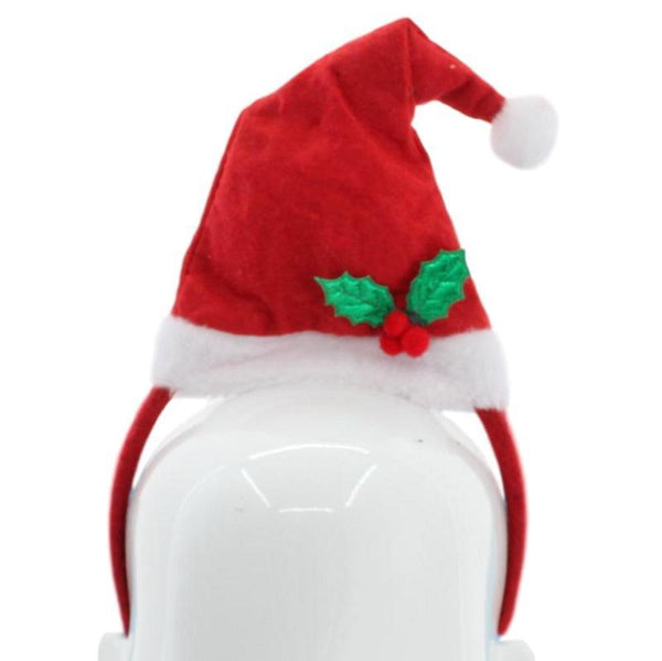 Christmas headband style: Santa Hat, novelty party headband