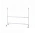Mobile Whiteboard Stand Rolling Whiteboard Frame Office Whiteboard Stand Premium