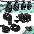 UP 200X Shade Cloth Plastic Clips Round Plastic Black Clips for Sun Shade Net AU