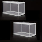 2PCS Aquarium Fish Breeding Box White Isolation Net PVC Hatchery Tool Species