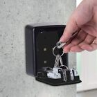 Wall Mounted Aluminium Alloy Safe Storage 4 Digit Key Box With Combination Lock