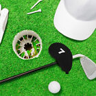10 PCS Golf Head Cover Club Iron Putter Head Protector Neoprene Covers Set Black