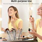 2x Clear Acrylic Makeup Brush Holder Lid Dustproof Organizer Storage Case Holder