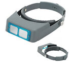 Headband Magnifier Head Wearing Jeweler Reading Magnifying Glass Loupe Optivisor