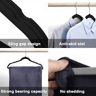 Non-Slip Velvet Coat Hangers Clip Space Saving Clothing Hooks Rack Shirt