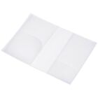 Passport Cover Protector Travel Clear Holder Organiser Wallet Matte Transparent