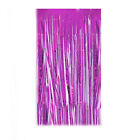 2m Rectangle Square Foil Tinsel Curtain Shimmer Backdrop Party Sequin Metallic