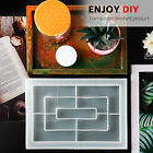 Silicone Mold Large Square Plate Epoxy Resin Mould Planter Tray Craft DIY AUS