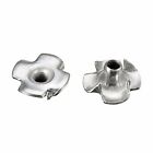 100X M3 M4 M5 M6 M8 Four Claws Nut T-nut Blind Rivet Threaded Inserts Furniture