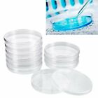 40PCS Plastic Petri dishes with lid 90x15mm Pre-sterile Polystyrene New AU