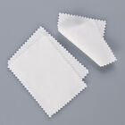 10PCS Microfiber Cleaning Cloths Cotton Suede Useful Silver Polishing Cloth NEW