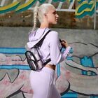 Transparent Backpack Bag Clear PVC Travel Shoulder Bag School Bag Strap Book Bag