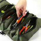 Tool Roll Organizer Tool Roll Up Canvas Bag Tool Large Wrench Super Big Pouch AU