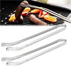 1-3X 39cm Sausage Turning Tongs Stainless Steel Barbecue BBQ Tongs Home Kitchen