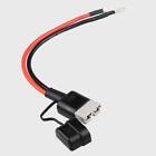 4PCS Waterproof 50A Anderson Plug Dust Cable Sheath Cover Black With Cap New AU