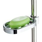 Adjustable Rail Slide Bathroom Bath Shower Soap Dishes Holder For 25mm Hole