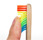 6x Bamboo Toothbrush Oral Care Environmental Teeth Brushes Soft Medium Bristles