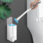 Disposable Toilet Brush Set Toilet Bowl Cleaning System Cleaners with 20 Refills