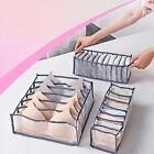 3pcs Drawer Divider Closet Underwear Socks Bra Organizer Container Storage Box