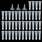50-500X10ml Empty Tubes Lip Gloss Balm Sunscreen Cream Clear Cosmetic Containers