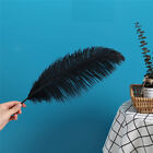 10pcs 35-40cm Black Ostrich Feathers Plume Centerpiece Wedding Party Table Decor