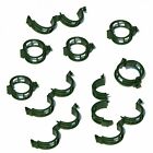 500PCS Green Veggie Garden Plant Support Clip Trellis Twine Greenhouse Vegetable