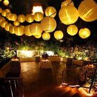 Gold Round Japanese Paper Lantern 20/30/40cm Party Passage Festival Decor