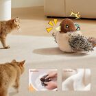 2PCS Real Chirping Indoor Bored Interactive Cat Toy Bird Electronic Kitten Toys