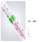 5pcs Floating Aquarium Vertical Thermometer Fish Tank Glass Temperature Meter AU