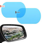 2Pcs Rainproof Car Rearview Mirror Sticker Anti-fog Protective Film Rain Shield