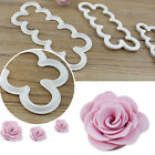 3 pcs Rose Decorating Cutter Mould Mold Tool Flower Baking Fondant Cake Sugar