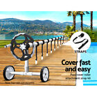 Aquabuddy Pool Cover Roller Attachment Straps Kit 8PCS for Swimming Solar Pool