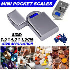 Mini Pocket Scales High Precision Electronic Jewellery Digital Milligram New AU