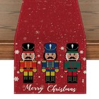 Christmas Table Runner Tablecloth Christmas Home Dinning Table Flag Xmas Decor