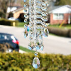 12pcs Acrylic Crystal Bead Droplet Wedding DIY Hanging Drop Chandelier Ornament