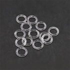 UP 500PCS 13mm Clear Plastic Roman Blind Curtain Rings O-Rings for Roman Shades