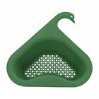 Swan Drain Basket Punch Free Kitchen Sink Filter Organizer Strainer Holder Tool
