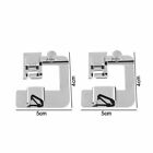 1/3Pc Domestic Hemming Cloth   Foot Rolled Hemmer Rolled Hem Feet Sewing Machine