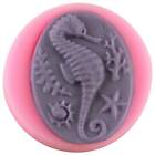 Sea Shell Seahorse Silicone Fondant Mould Cake Craft Starfish Icing Baking Mold