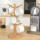 Wooden Tree Rack Mug Stand Coffee Tea Cup Holder Storage Rack Hanger HomeKitchen