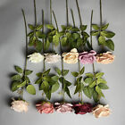 10X61cm Long Stem Artificial Rose Flowers Silk Bunch Wedding Home Bouquet Flower