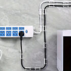10X Plastic Cable Management Clip And Suitable For Home Office Organization  A