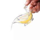 1/2x Hand Juicer Manual Wedge Lemon Squeezer Lemon Juicer Boat Shape Acrylic AU