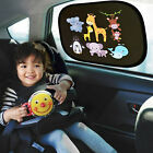 4X Animal Universal Car Side Window Sun Shade Visor UV Protector For Baby Kid AU