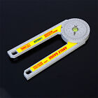 Angle Finder Goniometer Ruler Miter Drawing Measuring Level Saw Protractor Tools