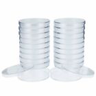40PCS Plastic Petri dishes with lid 90x15mm Pre-sterile Polystyrene New AU