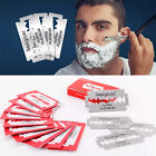 10-200 PCS Super Platinum Ultra Sharp Double Edge Cut Throat Barber Razor Blades