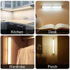 3PCS LED Motion Sensor Under Closet Light Night Light Wireless Magnetic Strip AU