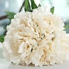 Artificial Bouquet Silk Flowers Blossom Rose Peony Home Wedding Decor AU